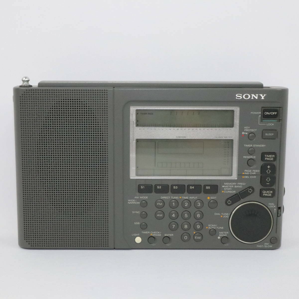 Sony ICF-SW77 World Band Receiver Tested Free Shipping From Japan