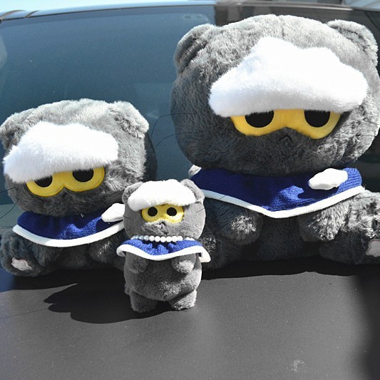 K-POP GD Pet Cat Zoa Plush Doll G-DRAGON Same Style Doll Keychain