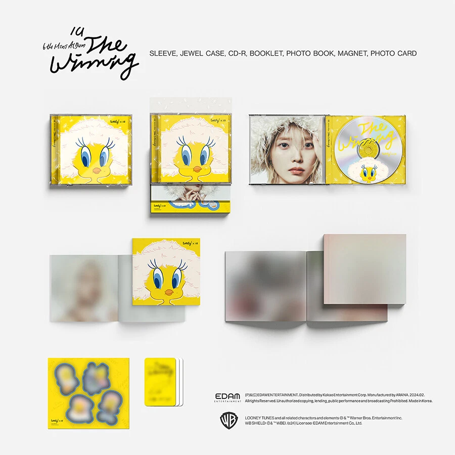 IU [THE WINNING] 6th Mini Album SPECIAL Ver/CD+2 Book+Magnet+2