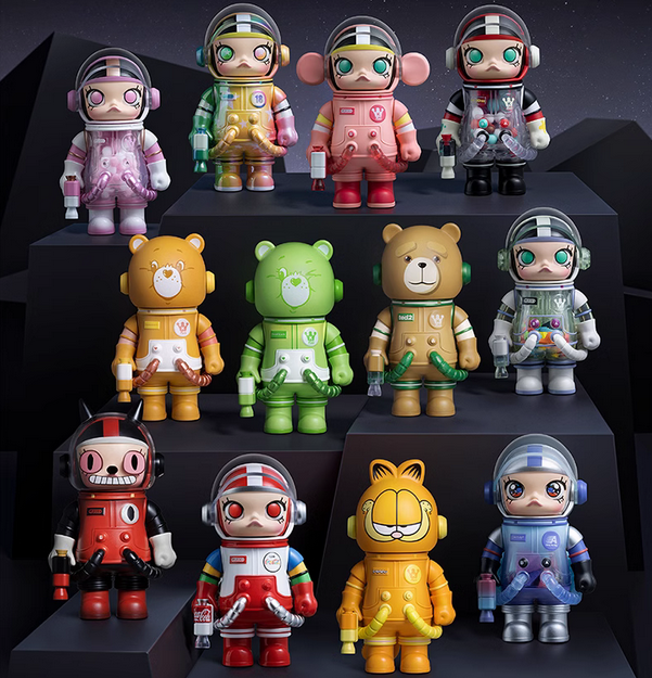 Genuine MEGA SPACE MOLLY 100% Series 3 Blind Box One Set (9pcs