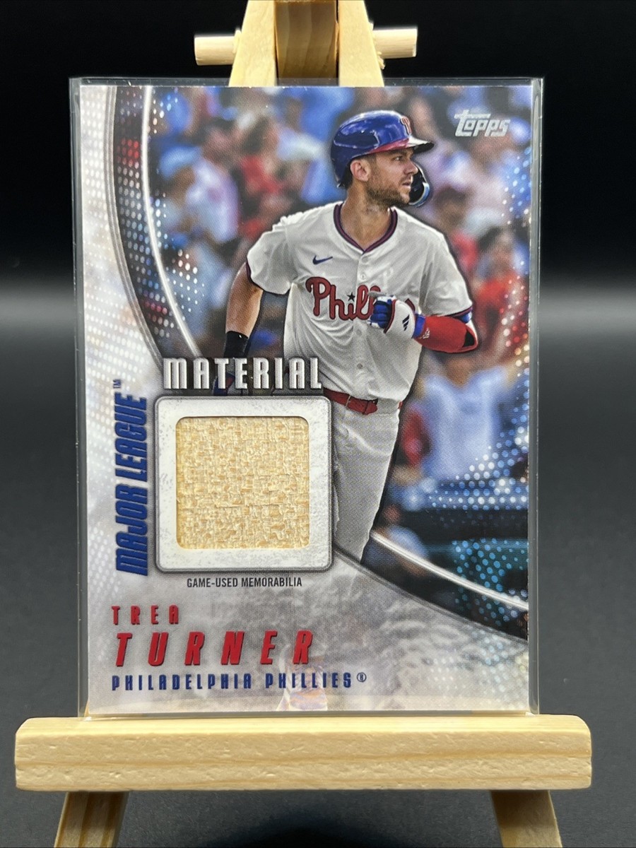 2025 Topps Series 2 Trea Turner Game Used Bat Relic #MLM2-TT