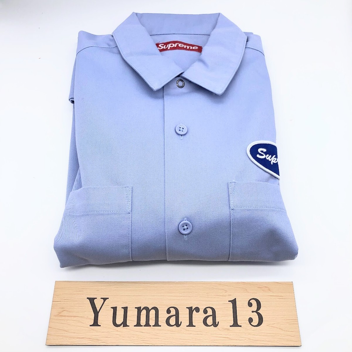 Supreme Thermal Sleeve Work Shirt FW23 3colors Black Olive Blue