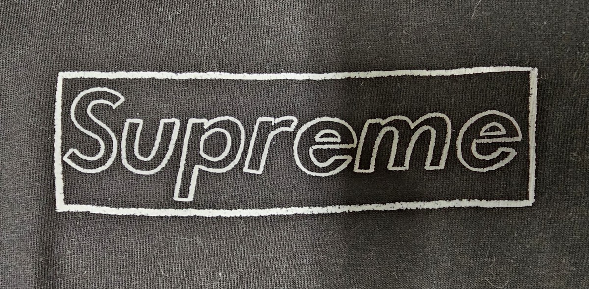 Supreme KAWS Chalk Box Logo Shirt Black Size L, New And Unworn | eBay