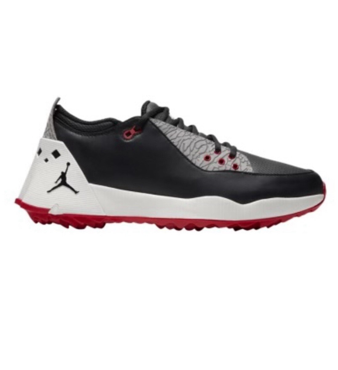 Nike Jordan ADG 2 Black University Red Men's Golf Shoes CT7812-001