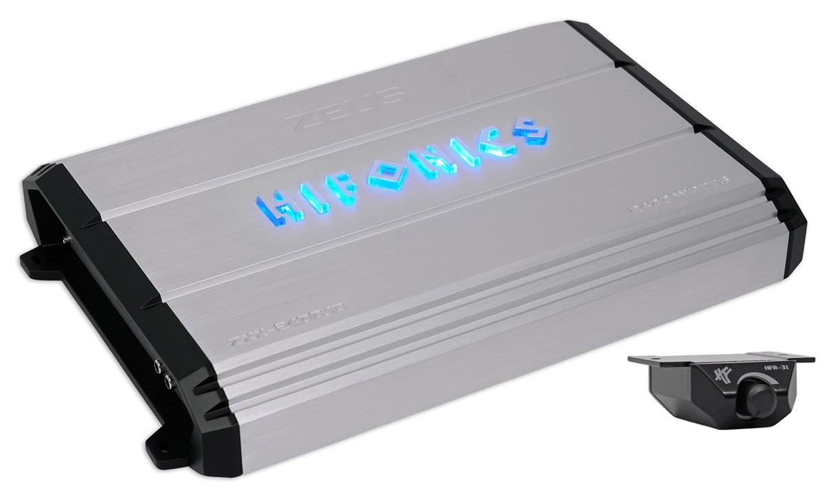 Hifonics Zeus ZXX-2400.1D 2400W Mono Block Class D Car Amplifier+