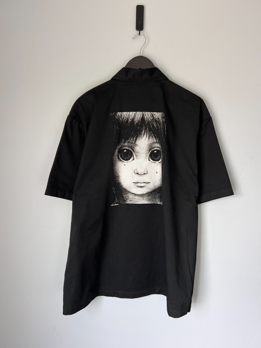 Supreme Margaret Keane Teardrop Work Shirt - Size XL - Black - NEW