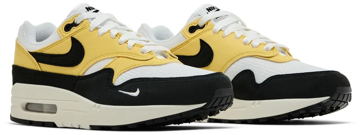 Nike Air Max 1 '87 Saturn Gold Black HF1194-700 Womens New | eBay