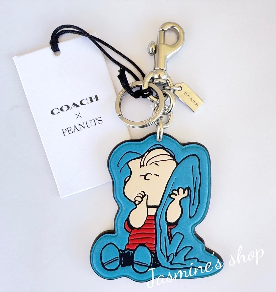 NWT Coach x Peanuts Bag Charm Keychain Snoopy/Charlie/Lucy/Patty