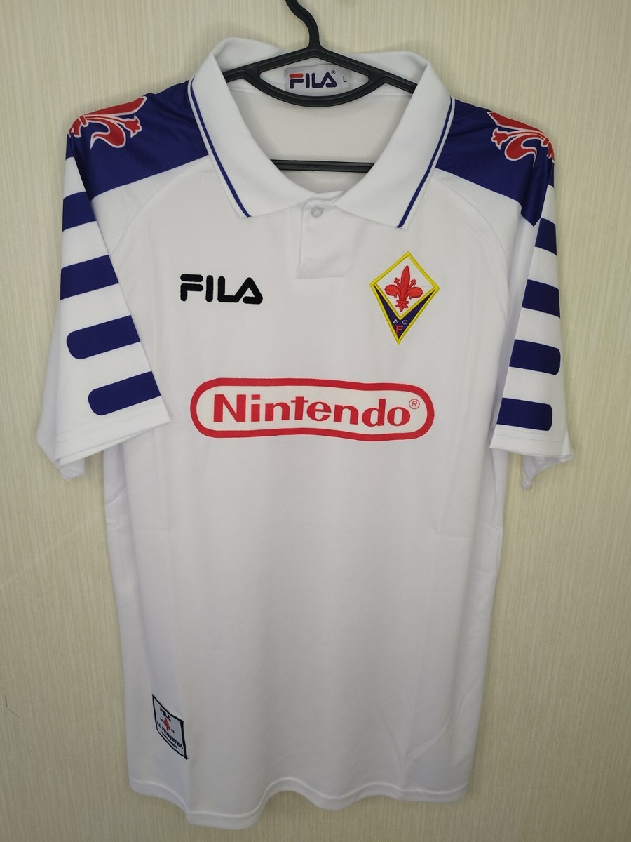 Sz L adult Fiorentina football jersey FILA vintage Retro replicas
