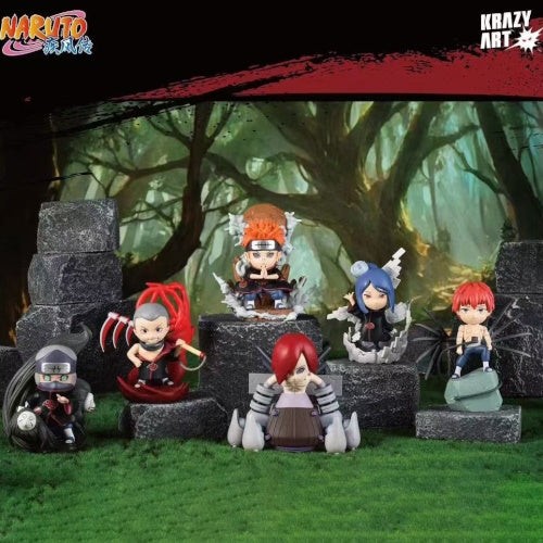 Naruto Akatsuki Organization Series Vol. 02 Krazy Art 3-Inch Mini