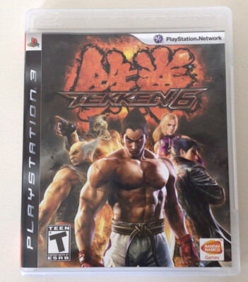 PS3| Tekken 6| Playstation 3| Blu-ray Disc| With Manual| Pre-Owned
