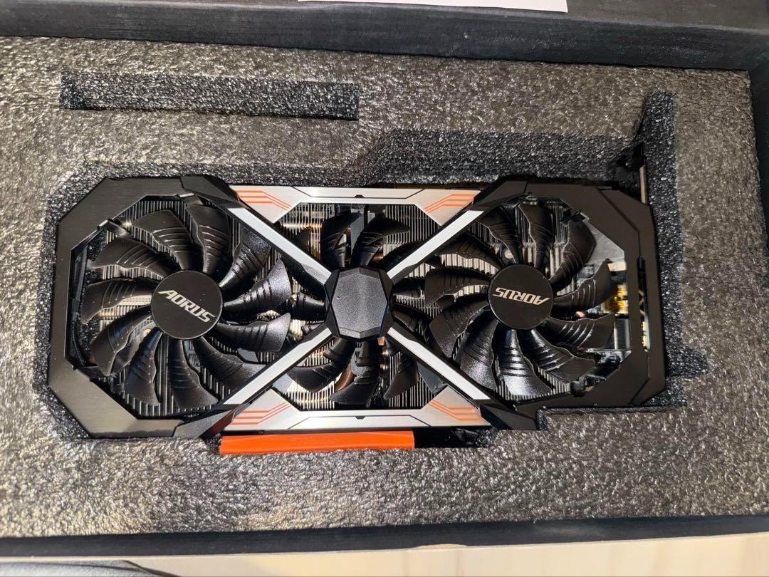 Gigabyte AORUS GTX 1080 Ti 11GB GDDR5X Graphics Card GV-N108TAORUS
