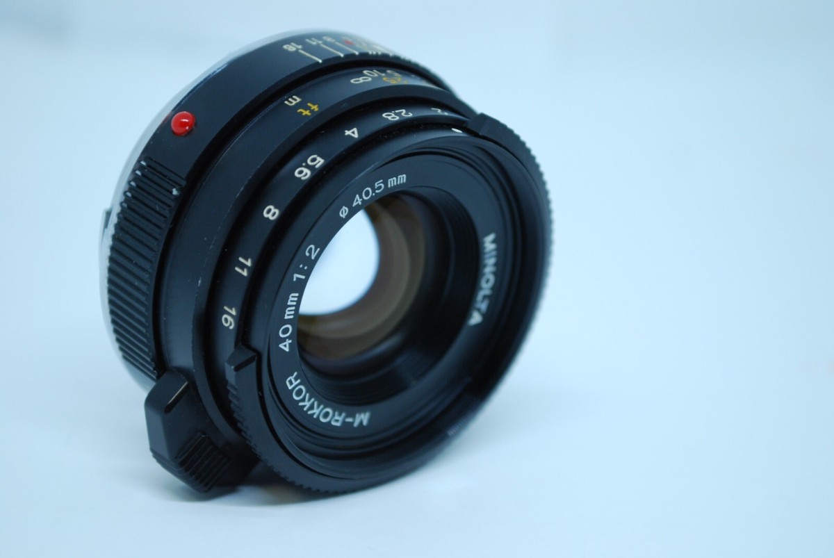 Excellent++】Minolta M Rokkor 40mm F2 Leica M For CL CLE From
