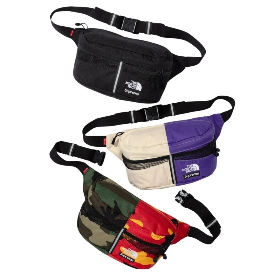 NEW Supreme NY The North Face TNF Split Zip Waist Bag ALL 3 COLORS