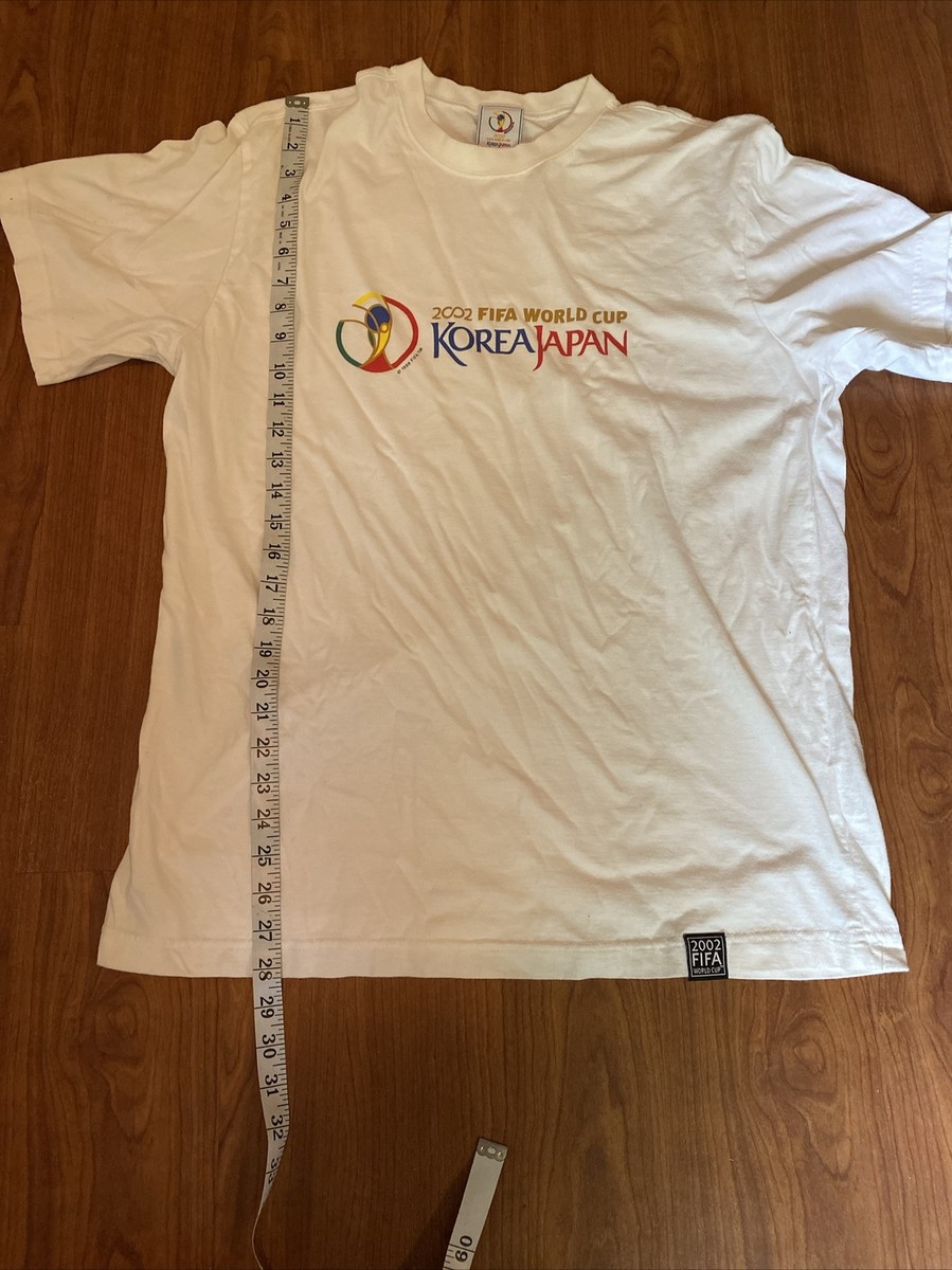 Official Licensed 2002 FIFA Football World Cup KOREA JAPAN T-Shirt
