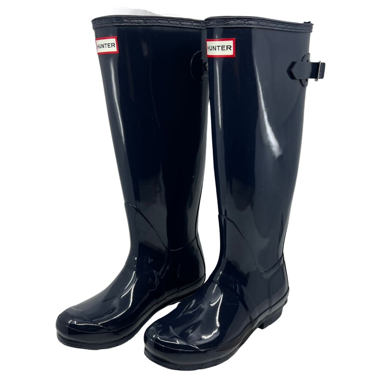 Hunter Womens Boots Original Tall Back Adjustable Gloss WFT1001RGL