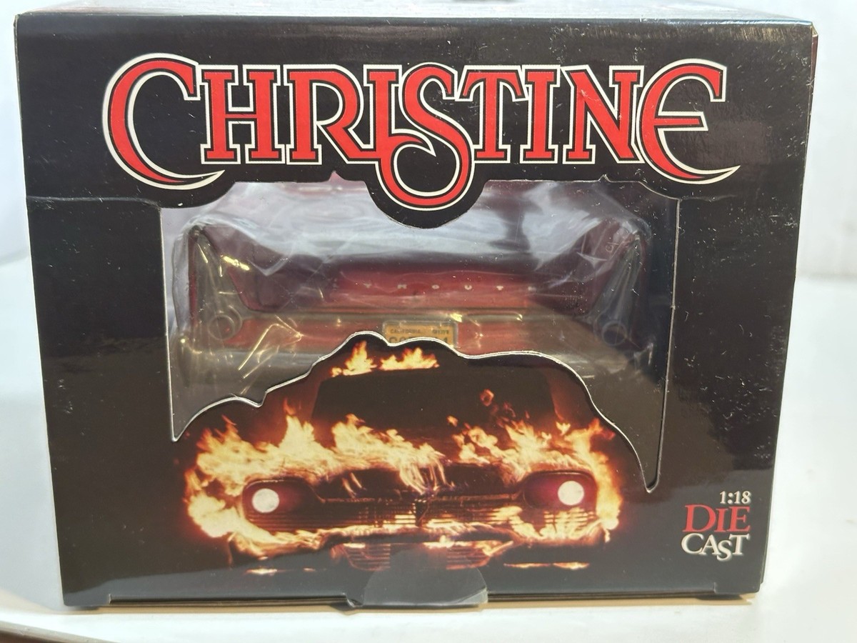 AUTO WORLD 1958 PLYMOUTH FURY CHRISTINE 1:18 DIECAST MODEL CAR #38