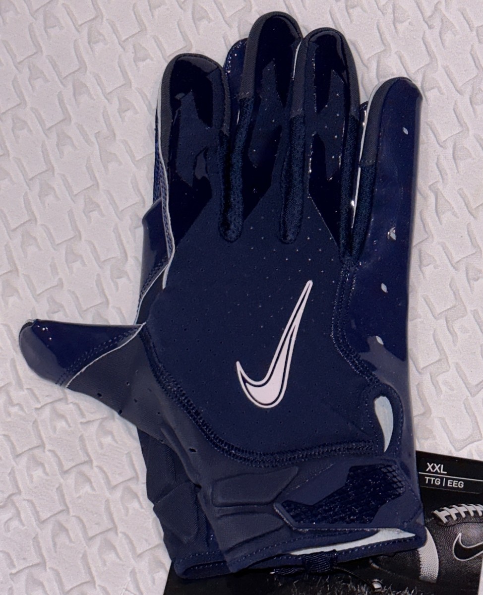 NIKE Vapor Jet 6.0 NFL Skill Players Navy Blue White Football