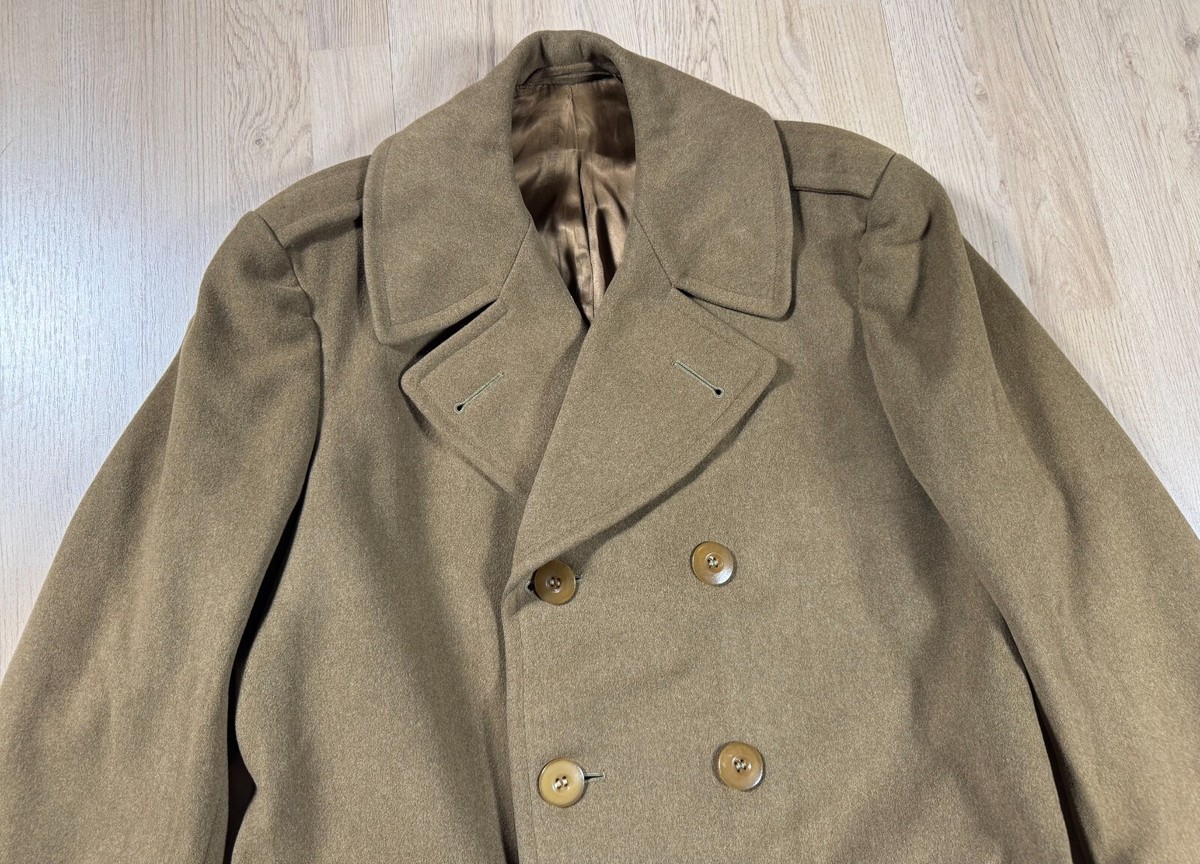 US Army M1926 Officer Short Overcoat Mackinaw Jacket Coat Interwar