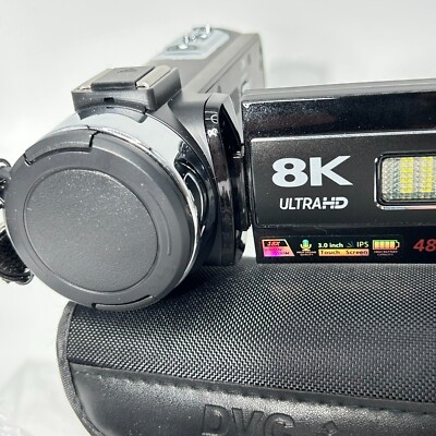 8K Ultra HD 48.0MP 18x Digital Video Camera Camcorder DVC