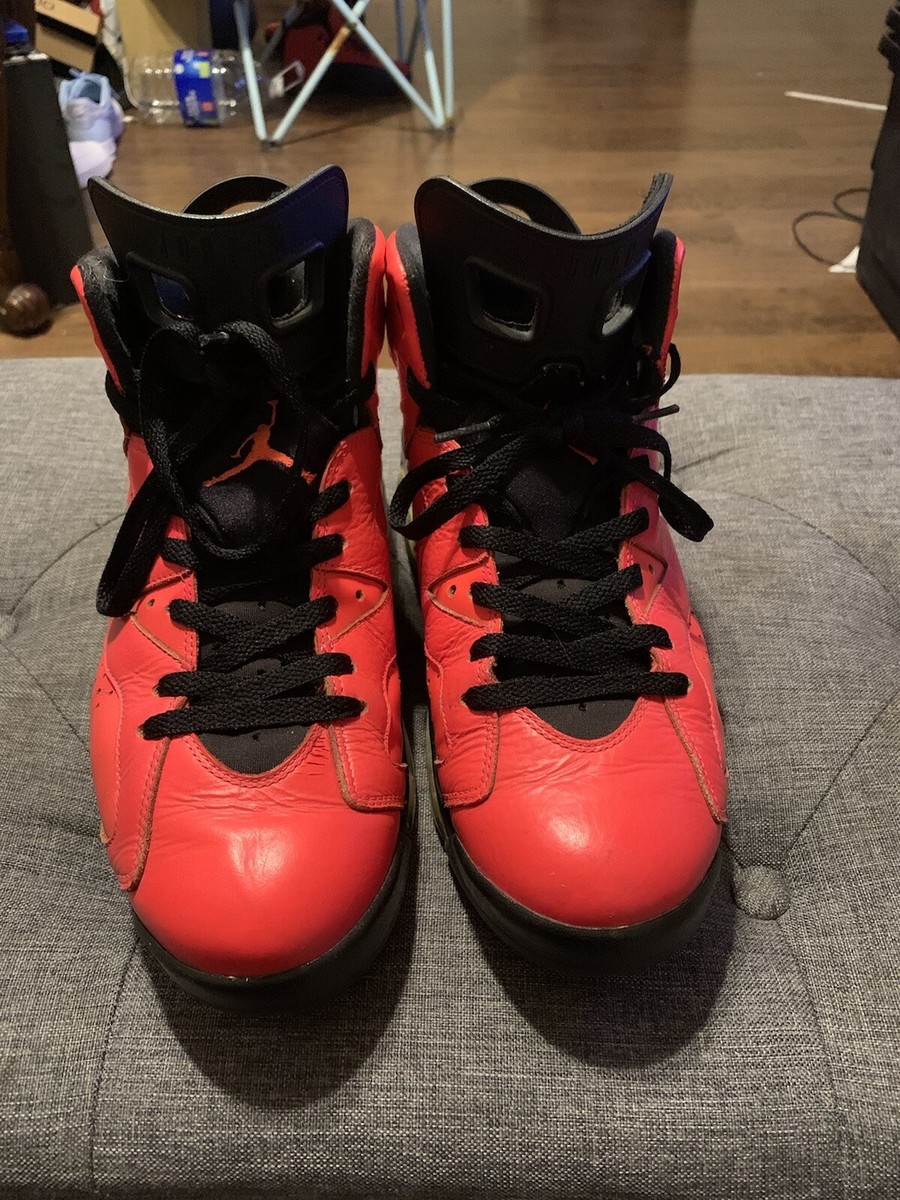 Nike Air Jordan 6 Retro NRG Size 11 Toro Infrared 23 Black OG QS