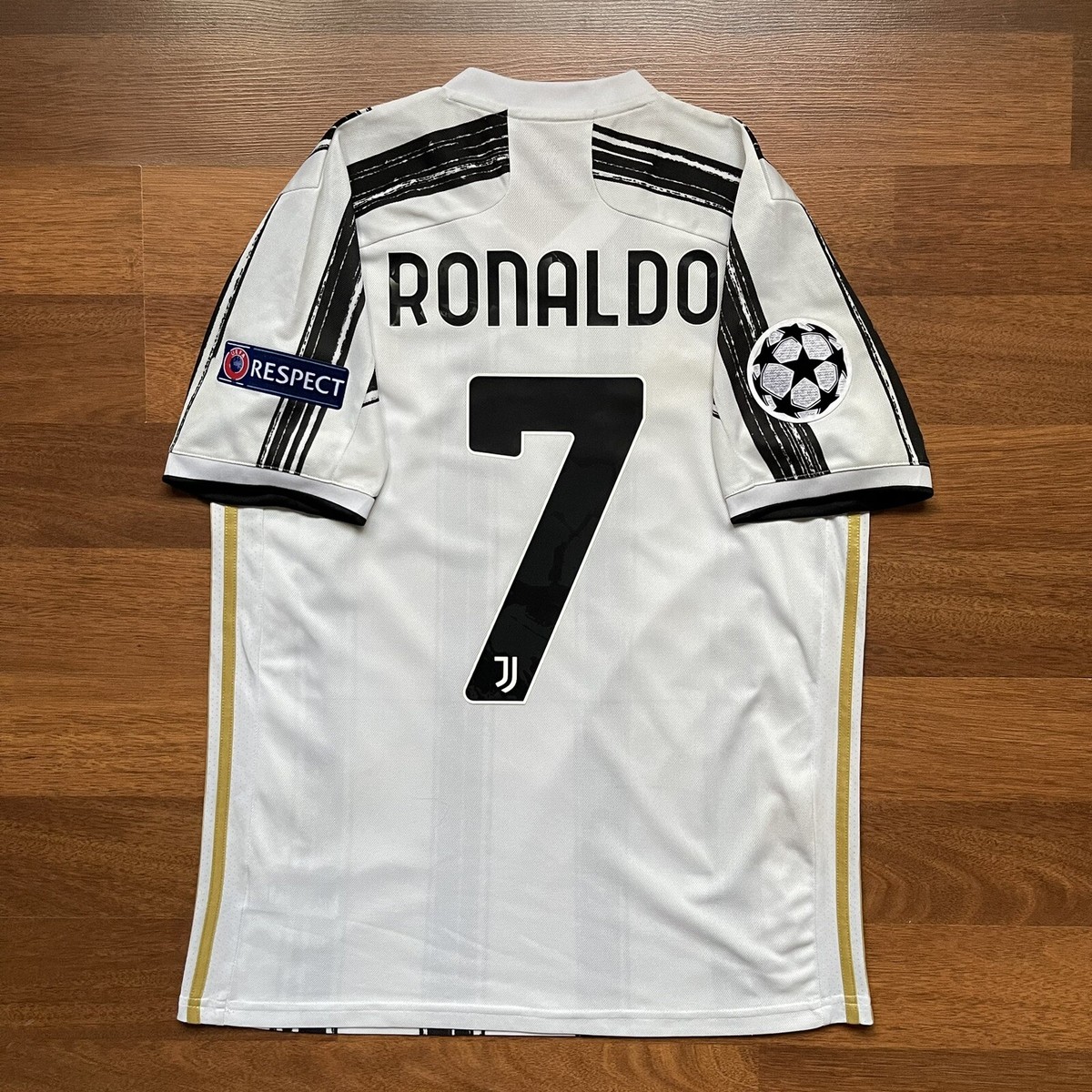 JUVENTUS ADIDAS 2020/2021 FOOTBALL SOCCER HOME JERSEY #7 RONALDO