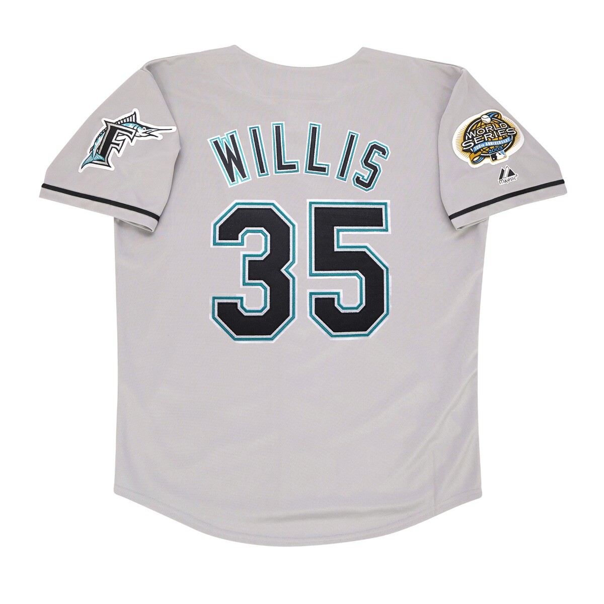 Dontrelle Willis 2003 Florida Marlins World Series Grey Road