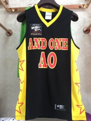 And1 one mixtape basketball jersey,The Professor,Bone Collector,AO