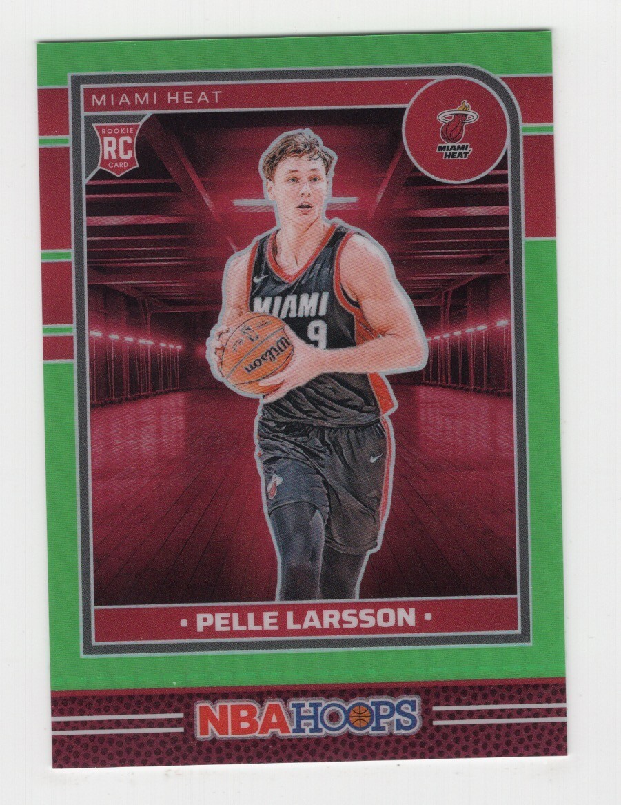 2024-25 NBA HOOPS BASKETBALL LIME GREEN PRIZM PREMIUM 86/149 RC