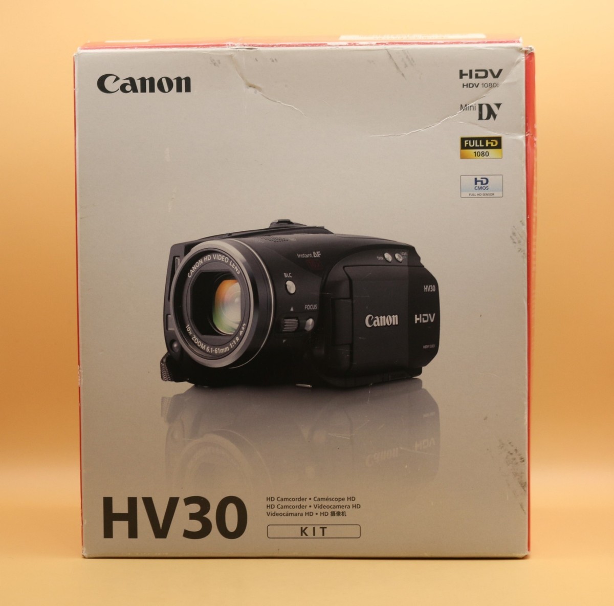 Canon VIXIA HV30 HDV miniDV Tape Camcorder – High Definition
