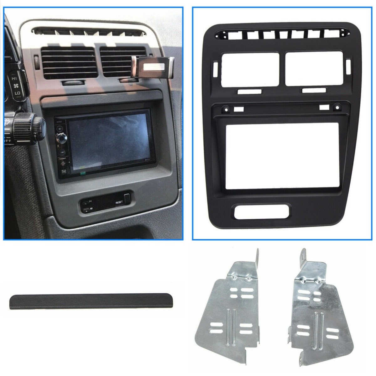 For 90-99 Nissan 300ZX Z32 Double Din Center Dash Console
