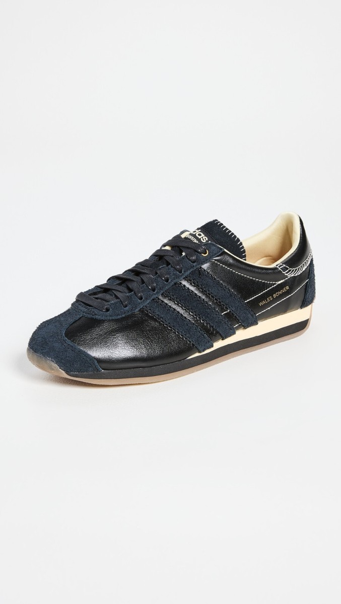Adidas Wales Bonner WB Country Black Leather GY1702 | eBay