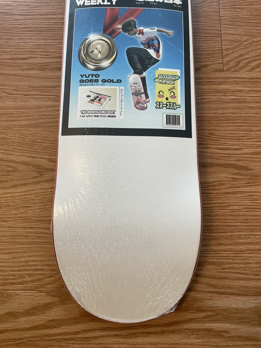 APRIL SKATEBOARDS YUTO HORGOME ICE deck 【公式通販】
