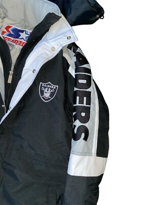 Oakland Raiders Los Angeles Raiders Starter Parka Trench Coat