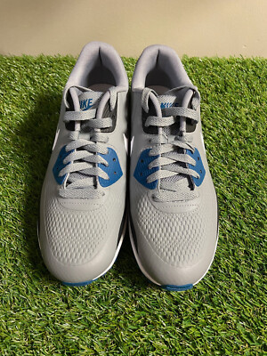 Nike Air Max 90 G Golf Shoes Particle Grey Marina Blue CU9978-004