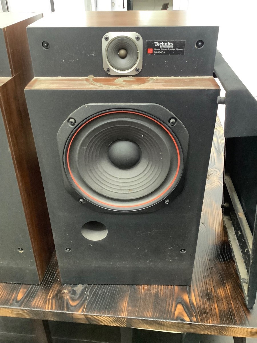 Vintage Technics by Panasonic SB-4500 floor stereo speaker Pair