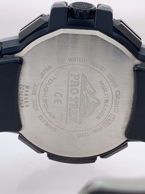 Casio Pro Trek PRW-7000-1AJF Men's Black Watch for sale online | eBay