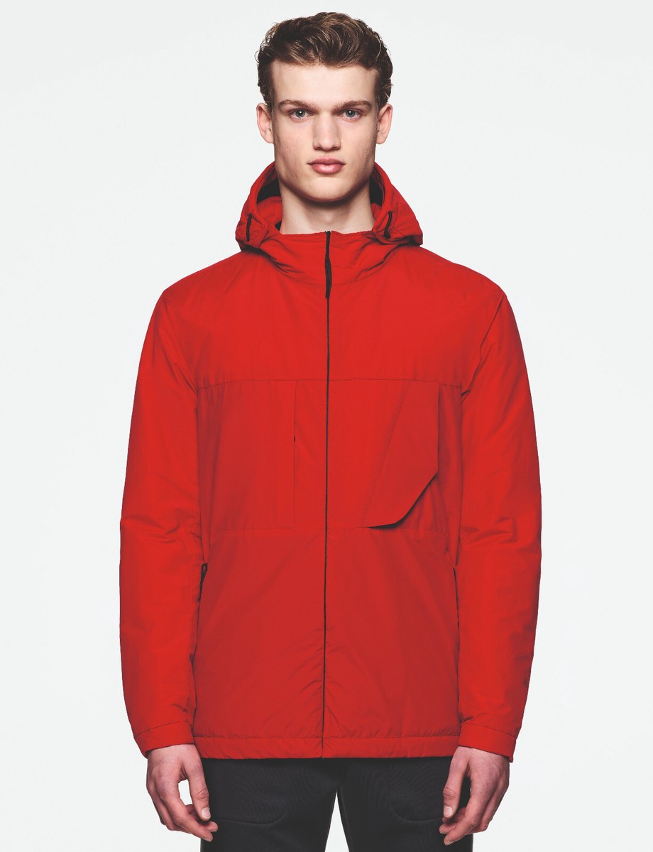 Stone Island Red Stellina Jacket w/ Primaloft Insulation - Small