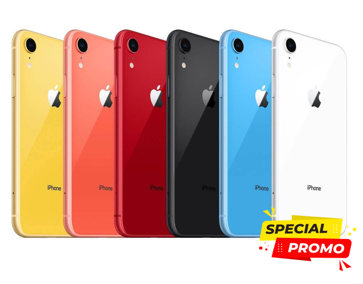 EXCELLENT Apple iPhone XR 64GB 128GB 256GB - UNLOCKED ON US