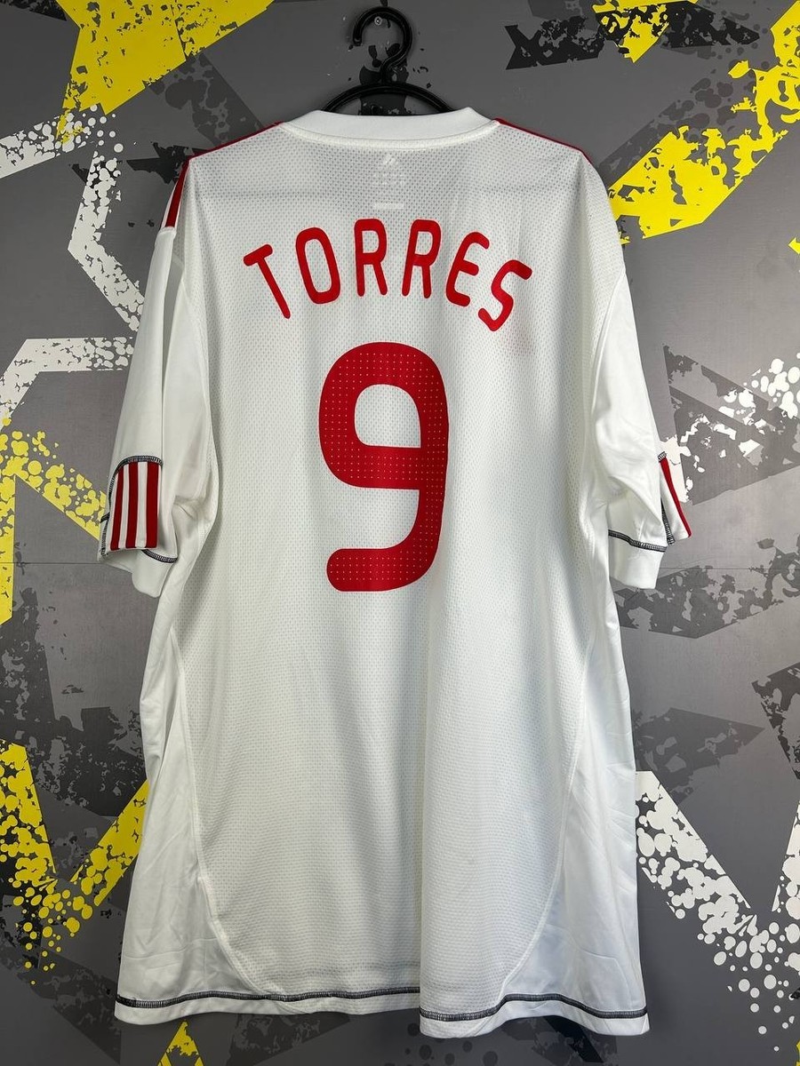 Torres Liverpool Jersey Third Football 2009 2010 Shirt Adidas Men