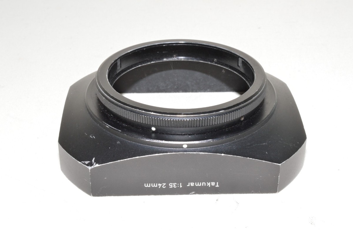 Exc+5 w/Hood】Pentax SMC Takumar 24mm f/3.5 Wide Angle Lens for