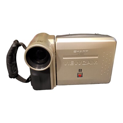 Sharp VL-E630 8MM Video 8 Camcorder LCD 16X Power Zoom Hi-Fi For