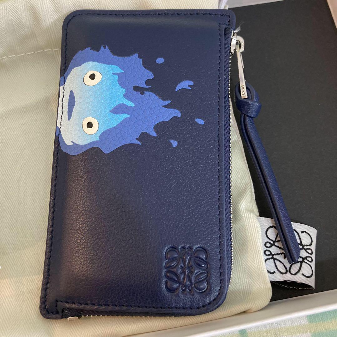 LOEWE x Howl's Moving Castle Calcifer Card Holder Case Wallet