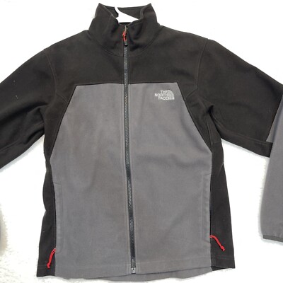The North Face Men's Soft Shell Jacket F11 Black Grey Size Small