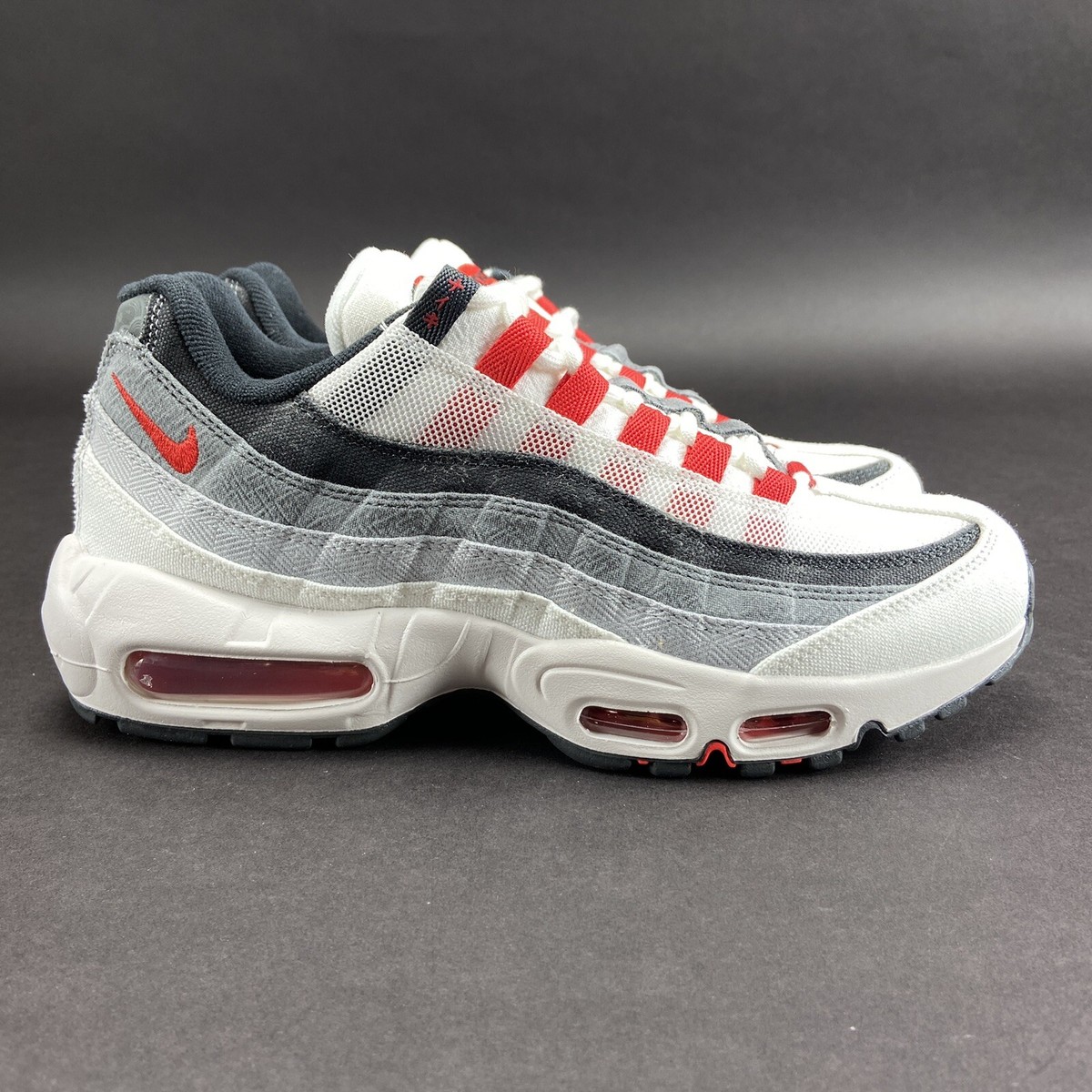 Nike Men's Air Max 95 QS Japan Summit White Chile Red Shoes DH9792