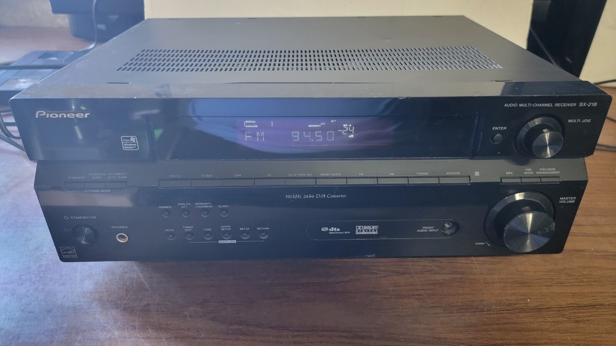 Pioneer SX-218 Audio Multi-Channel Receiver | eBay