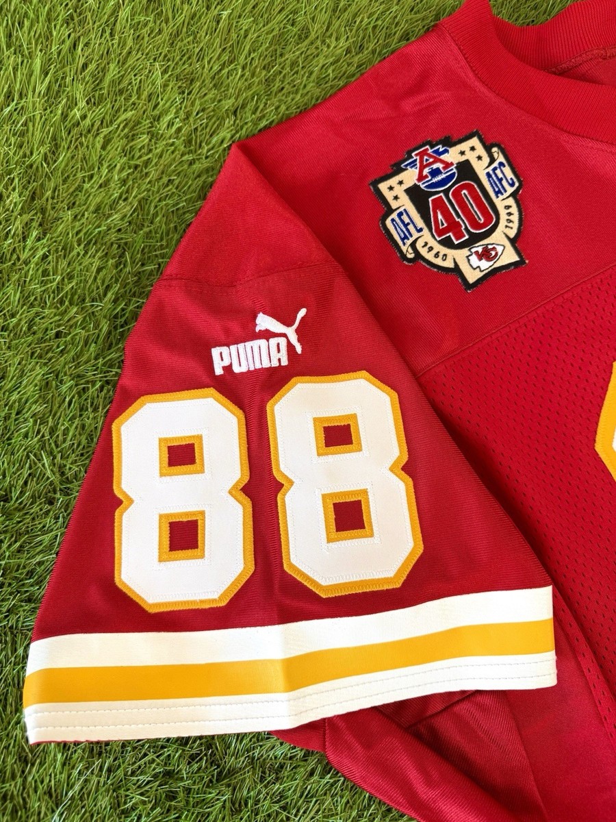 Kansas City Chiefs Tony Gonzalez Vintage 1999 Authentic Puma NFL