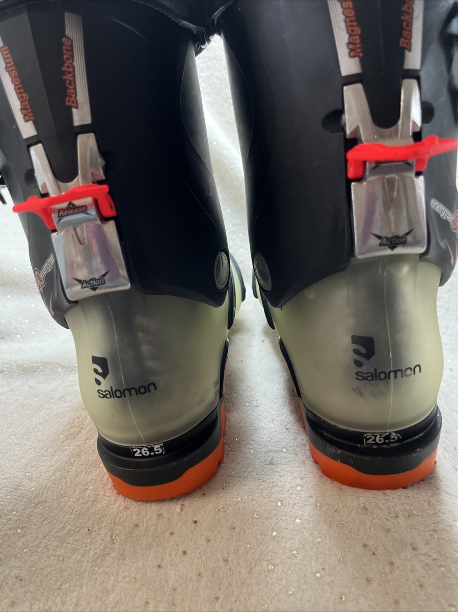 SALOMON QUEST ENERGYZER 90 IMPACT 8 Downhill Ski Boots Mondo 26.5