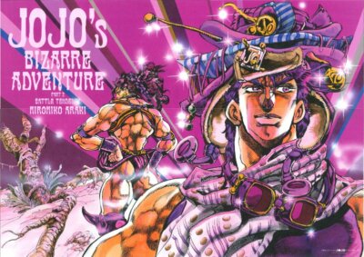 JOJO JoJo's Bizarre Adventure 2012 Poster B2 Battle Tendency part