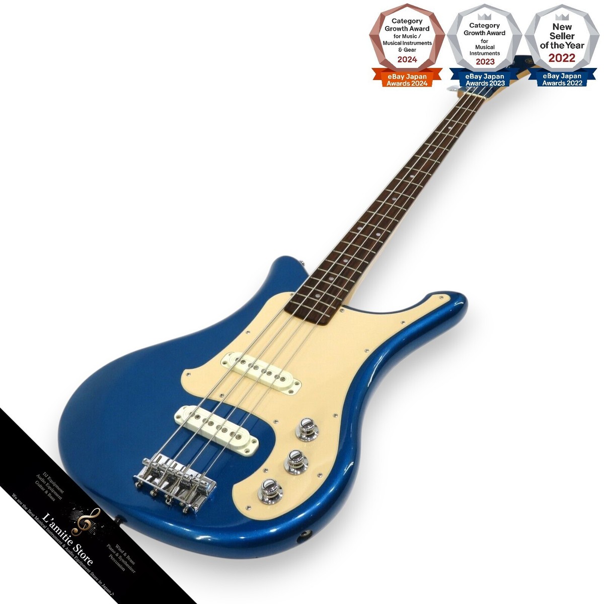 YAMAHA SBV-500 SLB Shelby Blue SBV500 Musical Instrument Right